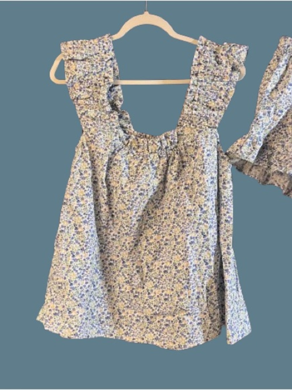 NWOT Piyama Nicolette Pajama Set in Floret Blue Size L - Picture 7 of 9